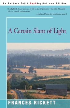 Paperback A Certain Slant of Light Book