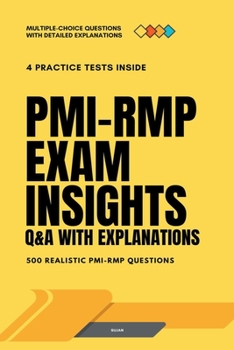 Paperback PMI-RMP Exam Insights: Q&A with Explanations Book