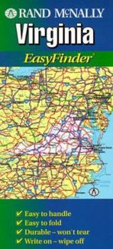 Map Rand McNally Virginia Easyfinder Map Book