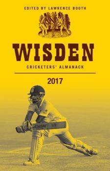 Hardcover Wisden Cricketers' Almanack 2017 Book