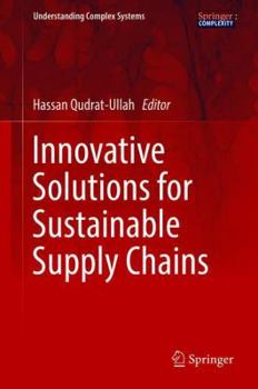 Hardcover Innovative Solutions for Sustainable Supply Chains Book