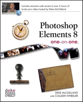 Paperback Photoshop Elements 8 One-On-One Book