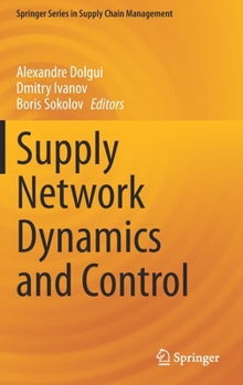 Hardcover Supply Network Dynamics and Control Book