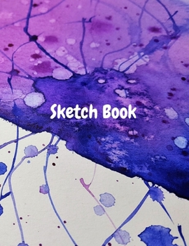Sketch Book: Large Notebook for Drawing For Kids /  Doodling or Sketching 121 Pages, 8.5" x 11"/ Sketchbook Blank Paper Drawing and Write Journal (notebook Abstract Cover vol.32 )