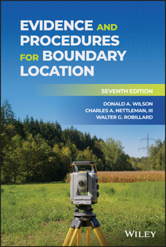 Hardcover Evidence and Procedures for Boundary Location Book