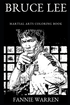 Paperback Bruce Lee Martial Arts Coloring Book