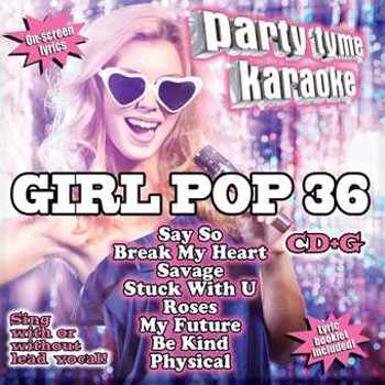 Music - CD Girl Pop 36 (8+8-song CD+G) Book