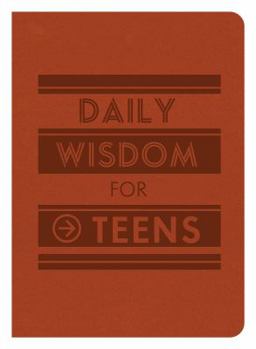 Imitation Leather Daily Wisdom for Teens Book