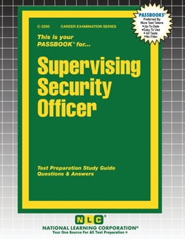 Supervising Security Officer (Career Examination)