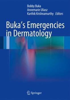 Hardcover Buka's Emergencies in Dermatology Book