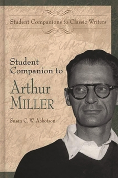 Hardcover Student Companion to Arthur Miller Book