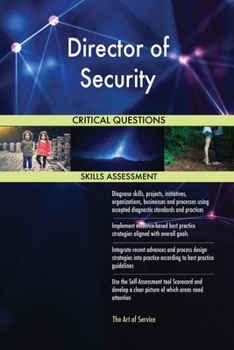 Paperback Director of Security Critical Questions Skills Assessment Book