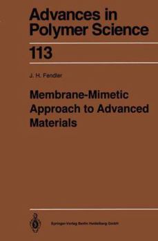 Paperback Membrane-Mimetic Approach to Advanced Materials Book