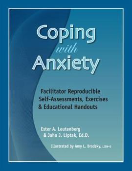 Spiral-bound Coping with Anxiety Workbook Book