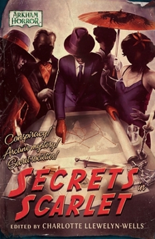 Paperback Secrets in Scarlet: An Arkham Horror Anthology Book