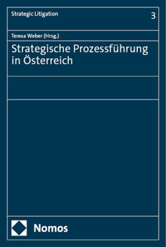 Paperback Strategische Prozessfuhrung in Osterreich [German] Book