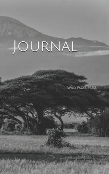 Paperback Journal: Amboseli National Park Kenya Africa Kenyan Book