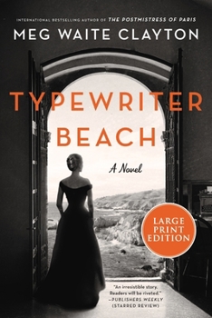 Paperback Typewriter Beach [Large Print] Book