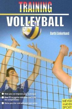 Paperback Training Volleyball Book