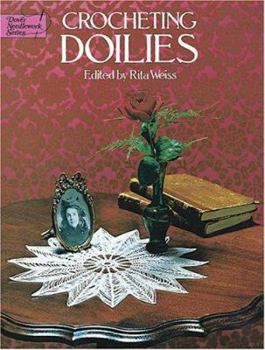 Paperback Crocheting Doilies Book