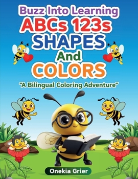 Paperback Buzz Into Learning: Bilingual coloring activity book