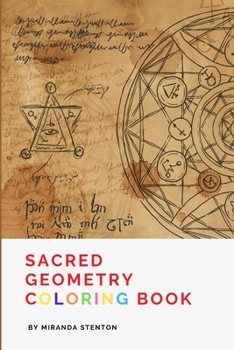 Paperback Sacred Geometry Coloring Book: Coloring Pages For Meditation Book