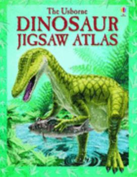 Paperback dinosaur-jigsaw-atlas--usborne-jigsaws- Book