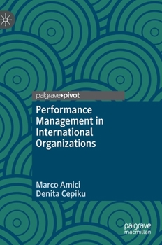 Hardcover Performance Management in International Organizations Book