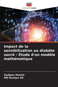 Paperback Impact de la sensibilisation au diabète sucré: Étude d'un modèle mathématique [French] Book