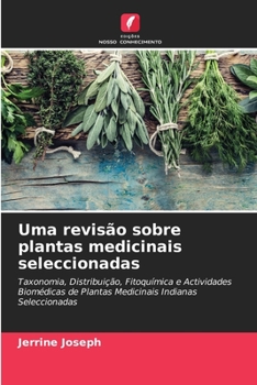 Paperback Uma revisão sobre plantas medicinais seleccionadas [Portuguese] Book