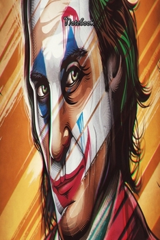 The Jocker Design 48  Notebook Comics For Jocker Fans and Lovers: Lined Notebook / Journal Gift, 120 Pages, 6x9, Soft Cover, Matte Finish