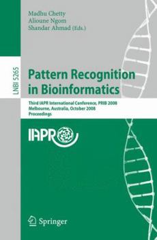 Paperback Pattern Recognition in Bioinformatics Book