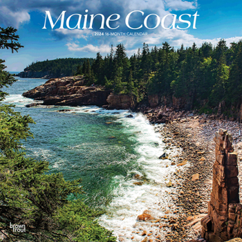 Calendar Maine Coast 2024 Square Book