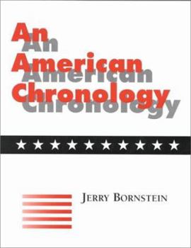 Paperback An American Chronology Book