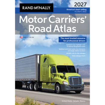 Misc. Rand McNally 2027 Motor Carriers Road Atlas Book