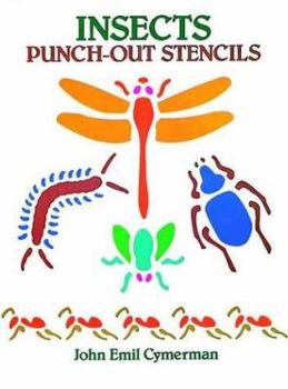 Paperback Insects Punch-Out Stencils Book