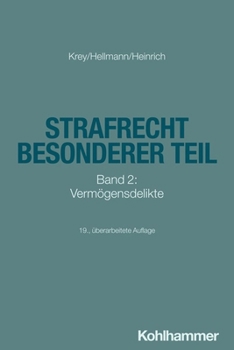 Paperback Strafrecht Besonderer Teil: Band 2: Vermogensdelikte [German] Book