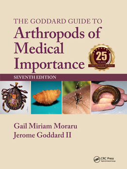 Paperback The Goddard Guide to Arthropods of Medical Importance Book