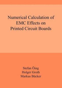 Paperback Numerical Calculation of EMC Effects on Printed Circuit Boards [German] Book
