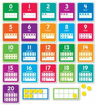 Misc. 0-20 Numbers Set Bulletin Board Book