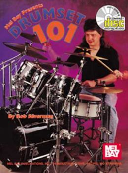 Paperback Mel Bay Drumset 101 Book/Cd Set Book