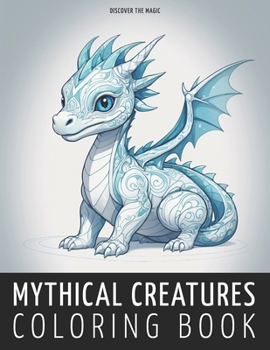 Paperback Mythical Creatures: A Relaxation Coloring Book of Legendary Beings. Dive into Enchanting Illustrations for Stress Relief and Imagination Book