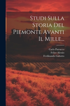 Paperback Studi Sulla Storia Del Piemonte Avanti Il Mille... [Italian] Book