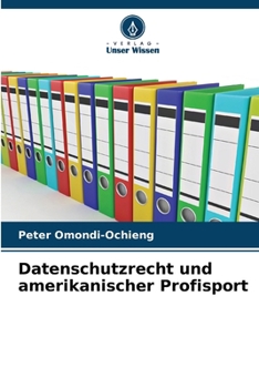Paperback Datenschutzrecht und amerikanischer Profisport [German] Book