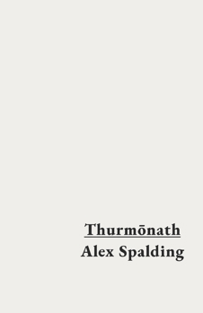 Paperback Thurhmōnath Book