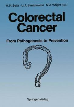 Paperback Colorectal Cancer: From Pathogenesis to Prevention? Book