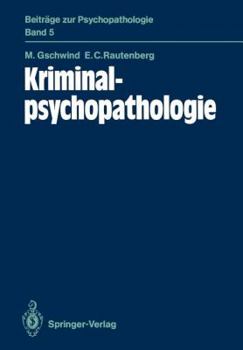 Paperback Kriminalpsychopathologie [German] Book