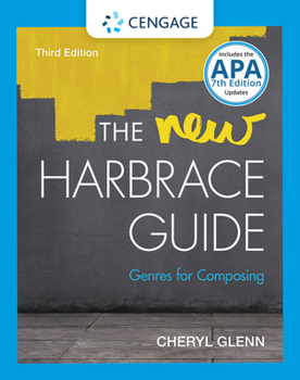 Paperback The New Harbrace Guide: Genres for Composing (with 2019 APA Updates) Book