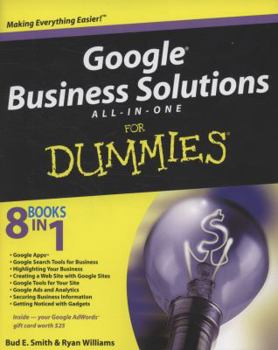 Paperback Google Business Solutions All-In-One for Dummies Book
