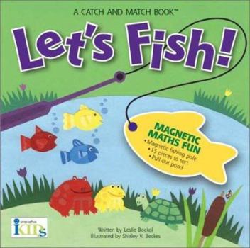 Hardcover A Catch and Match Book: Let's Fish Book